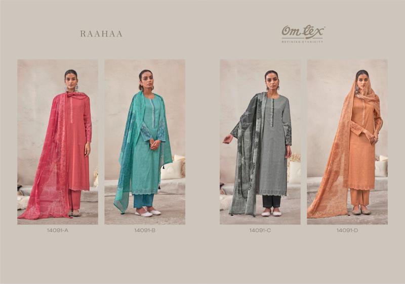 Omtex raahaa cotton dress material wholesale